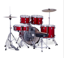 Batería Acústica Mapex Comet Cm5295ftc + Platillo + Silla
