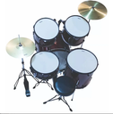 Bateria Acustica Boss Jbp0803 5 Piezas
