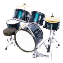 Bateria Junior Niño 5 Piezas Baqueta Platillo Silla
