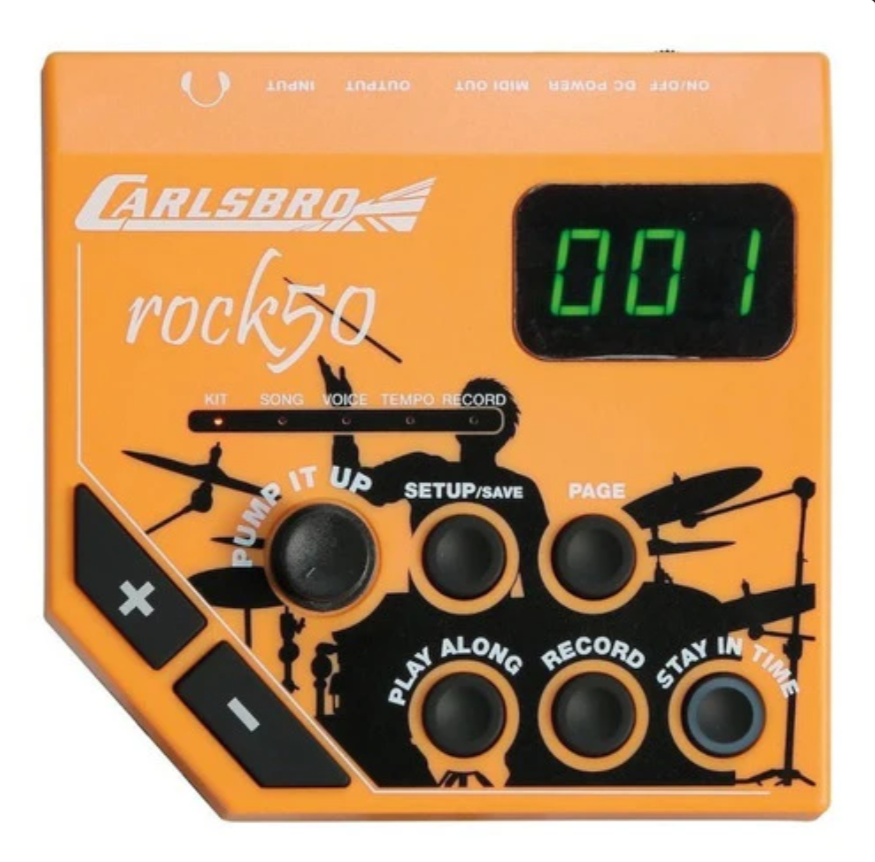 Bateria Electronica De 3 Piezas Carlsbro Rock50
