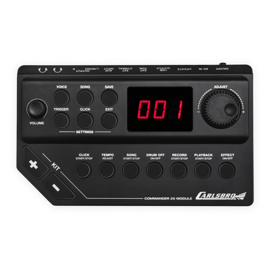Batería Eléctrica Carlsbro Csd45m 9 Piezas

