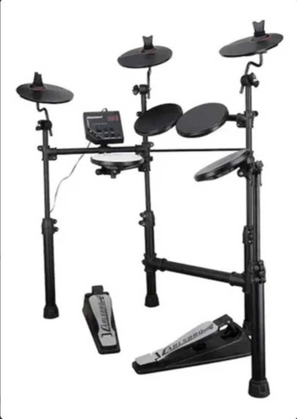 Bateria Electronica Carlsbro Csd-100 7 Piezas + Silla
