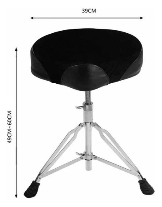 Drum Batería Electrónica Dm-210 + Silla Nux Ndt-03