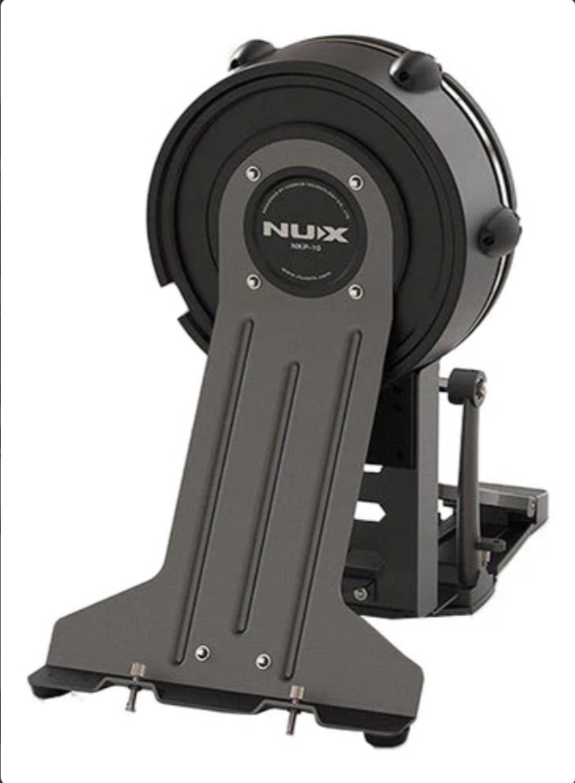 Batería Electrónica Digital Nux Dm-8 + Pedal Doble De Bombo
