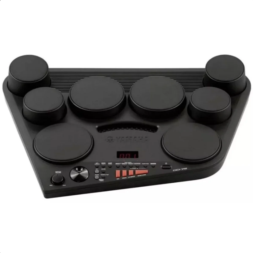 Bateria Electronica Yamaha Portable Dd-75 Con Adaptador
