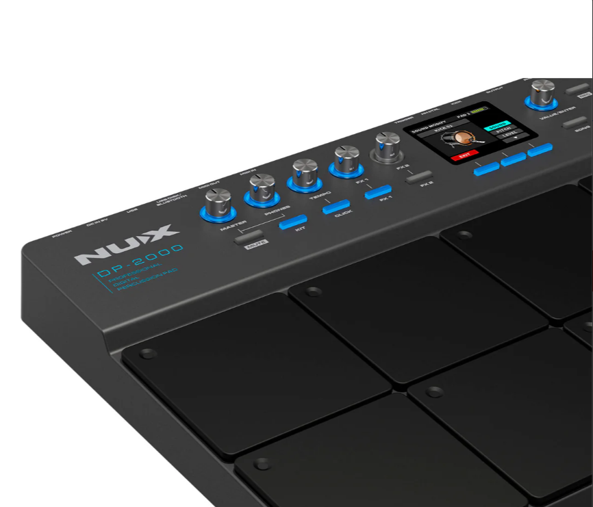 Pad De Batería - Percusión Nux Dp-2000 + Soporte Nux Dps-1
