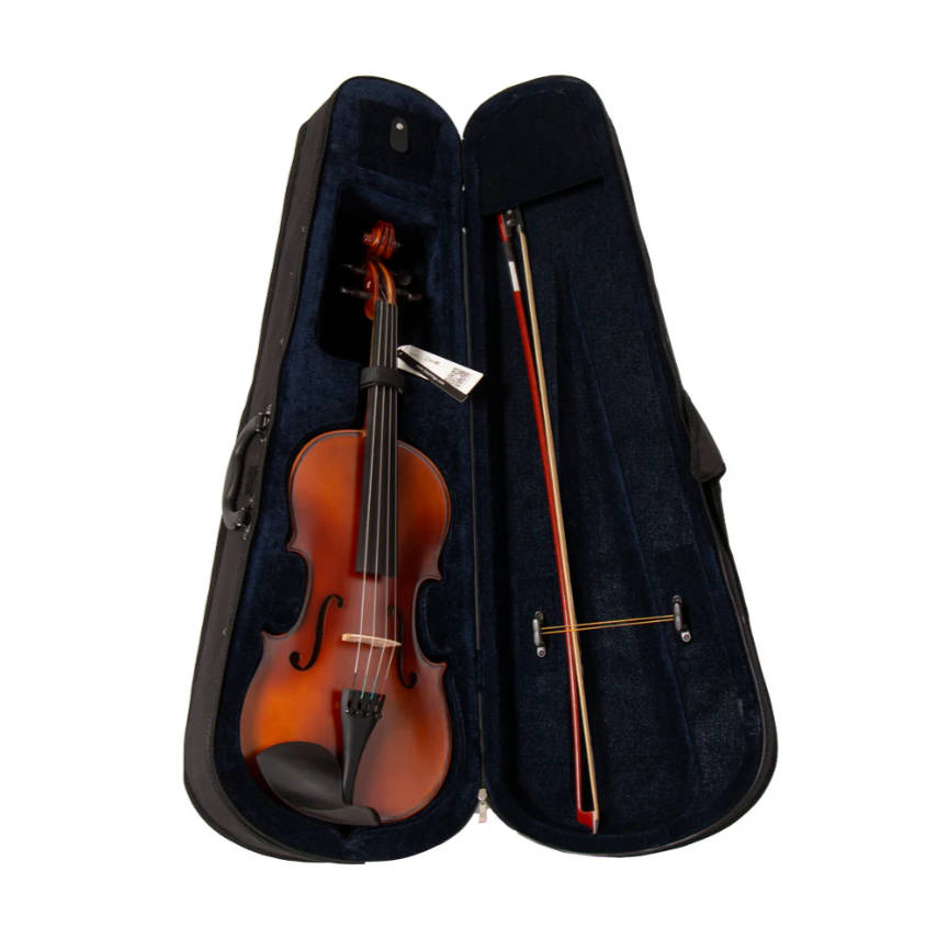 Violín Acústico Lzs088 4/4 + Estuche + Arco + Colofonia
