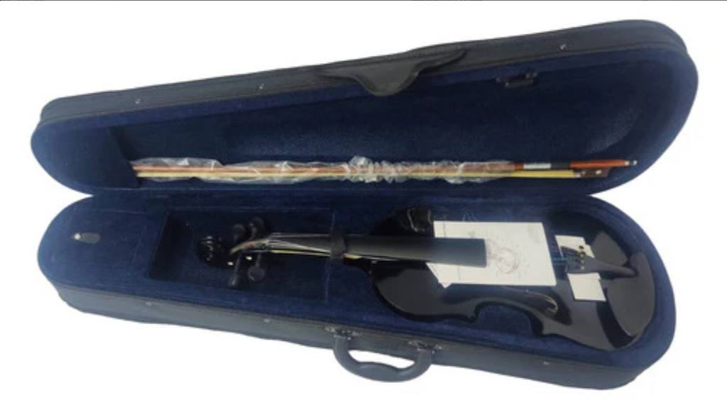 Violin Greko Vcb-bk 4/4 Encordado+almohadilla+afinador+arco
