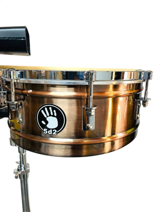 Timbal 5d2 Bronce Tmdbh 14 - 15 + Campana + Jam Block
