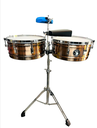 Timbal 5d2 Bronce Tmdbh 14 - 15 + Campana + Jam Block
