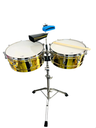 Timbal 5d2 Dorado Tmd-gd 14-15 + Campana + Jam Block
