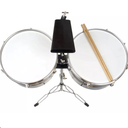 Timbal Latino 13 -14 Con Base Campana Y Baquetas
