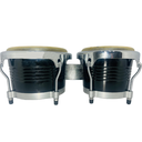 Bongos En Madera De 7.5 Y 8.5 Color Natural + Estuche
