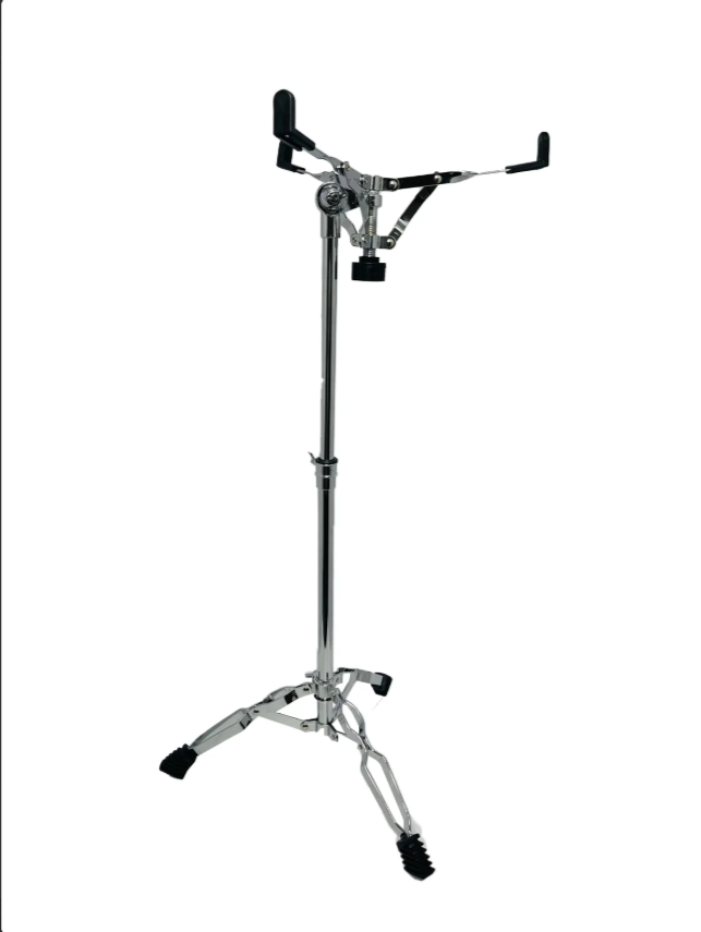 Redoblante Metálico 14 + Baquetas + Llave + Base - Atril
