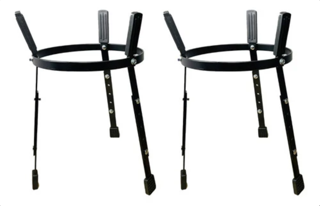 Set Juego Par Congas Tumba Madera Base 12 (11.75) 13 (12.50)
