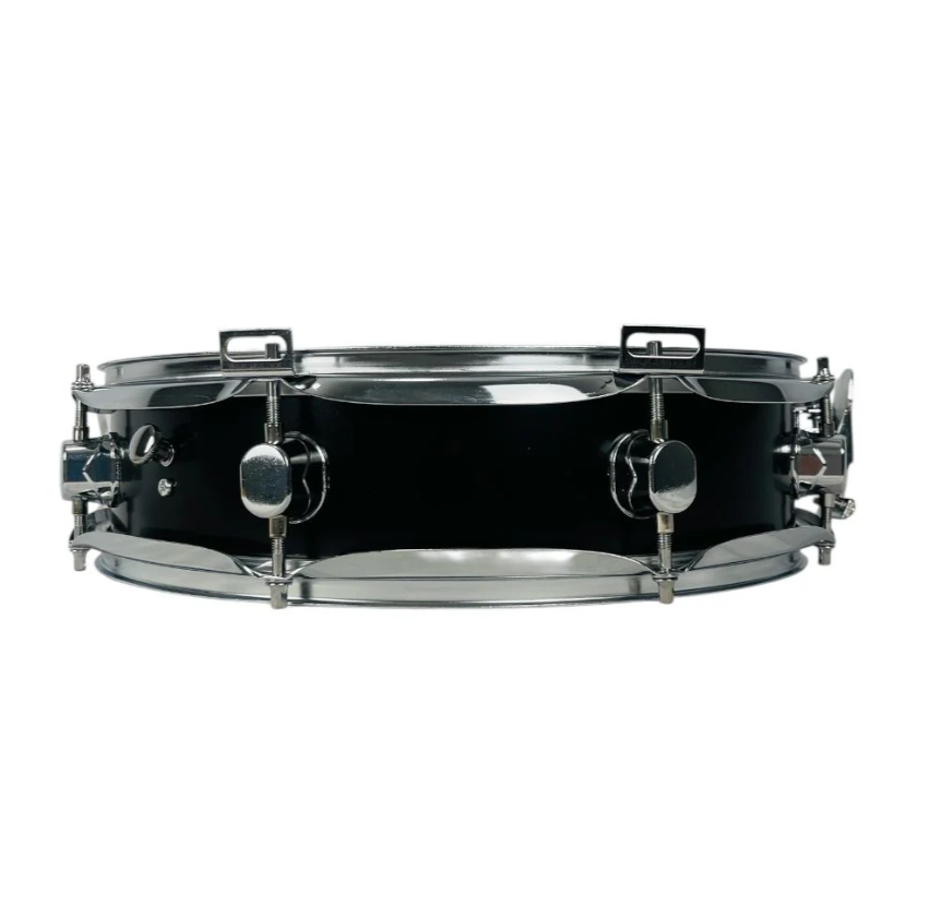 Redoblante Negro Piccolo Boss Sd-806 + Baquetas + Correa

