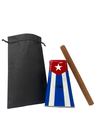 Campana Salsera Mediana Rm 17cm + Golpeador + Funda
