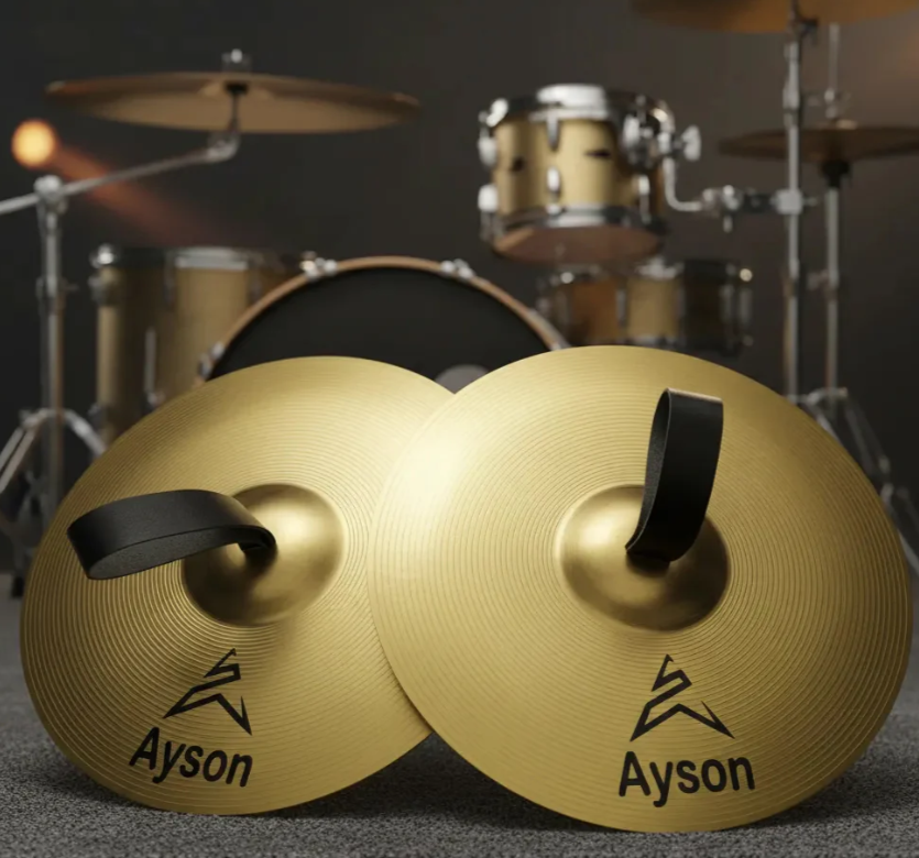 Par Platillo Para Banda - Choque Ayson De 16 - 40 Cms
