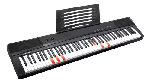 Piano Teclado Electrónico Mk-887 Con Sensibilidad
