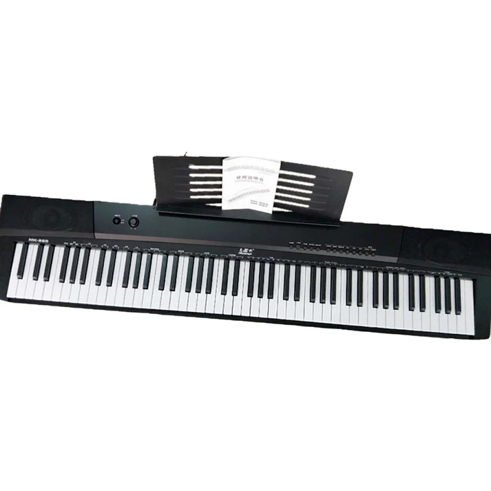 Teclado Electrónico Midi 88 Teclas Meike Mk-885s Con Mueble
