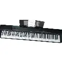 Teclado Electrónico Midi 88 Teclas Meike Mk-885s Con Mueble
