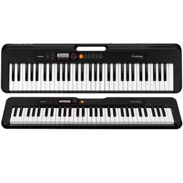 Teclado Organeta Casio Cts200 Negro Adapta + Base + Estuche
