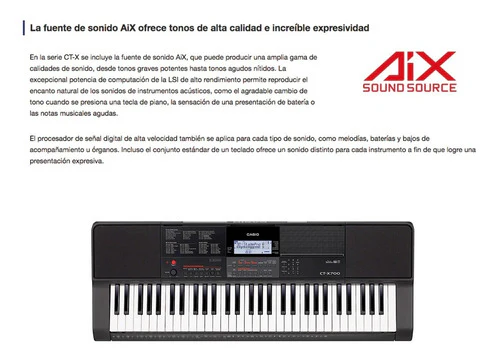 Teclado Organeta Casio Ctx700
