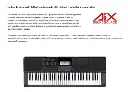 Teclado Organeta Casio Ctx700
