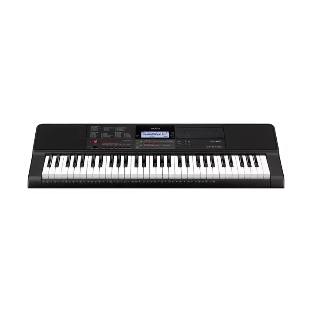 Teclado Organeta Casio Ctx700 Adapta + Base + Estuche+ Silla
