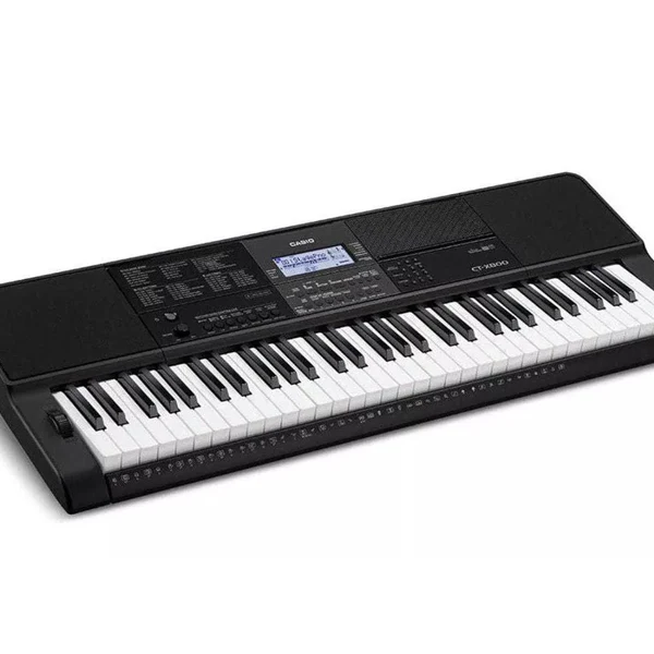 Teclado Organeta Casio Ctx800 Adapta + Base + Estuche +silla
