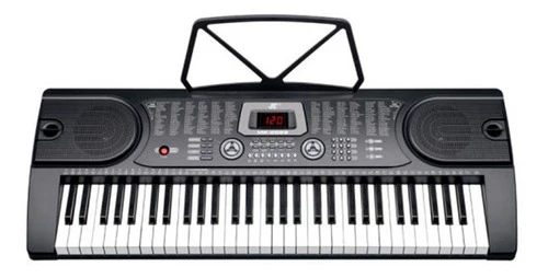 Teclado Organeta Mk2089 Under 61 Teclas Mic Adap Base Silla
