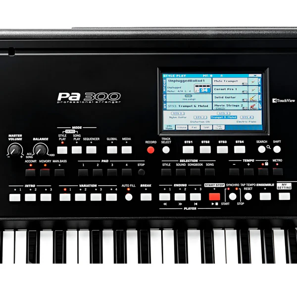 Teclado Piano Organeta Korg Pa300 Arranger De 61 Teclas
