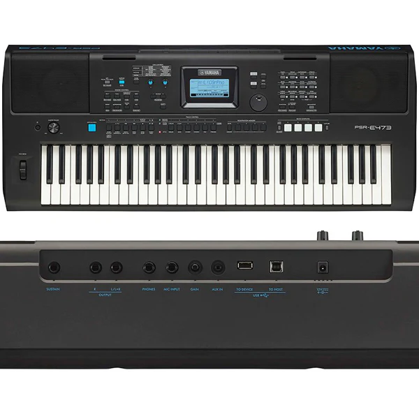 Teclado Yamaha Organeta Psr-e473 + Adaptador Original
