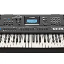 Teclado Yamaha Organeta Psr-e473 Adaptador+base+pedal+silla
