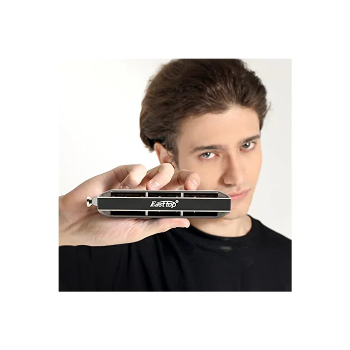 Armónica Cromática Easttop T1248nv - 12 Agujeros Clave De C
