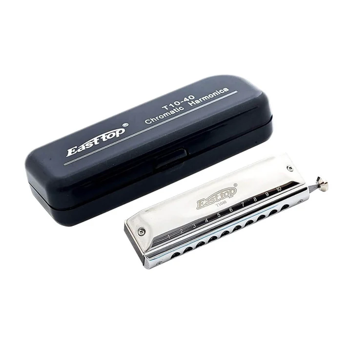 Armónica Cromática Easttop T10-40 - Acero Inoxidable
