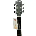 Guitarra Acústica Donner D-105 Negra + Estuche Abullonado
