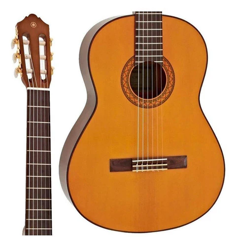 Guitarra Clásica Yamaha C70 Para Diestros Natural Brillante
