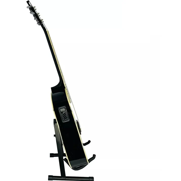 Guitarra Electroacústica Tipo Folk Ayson Cuerdas Acero
