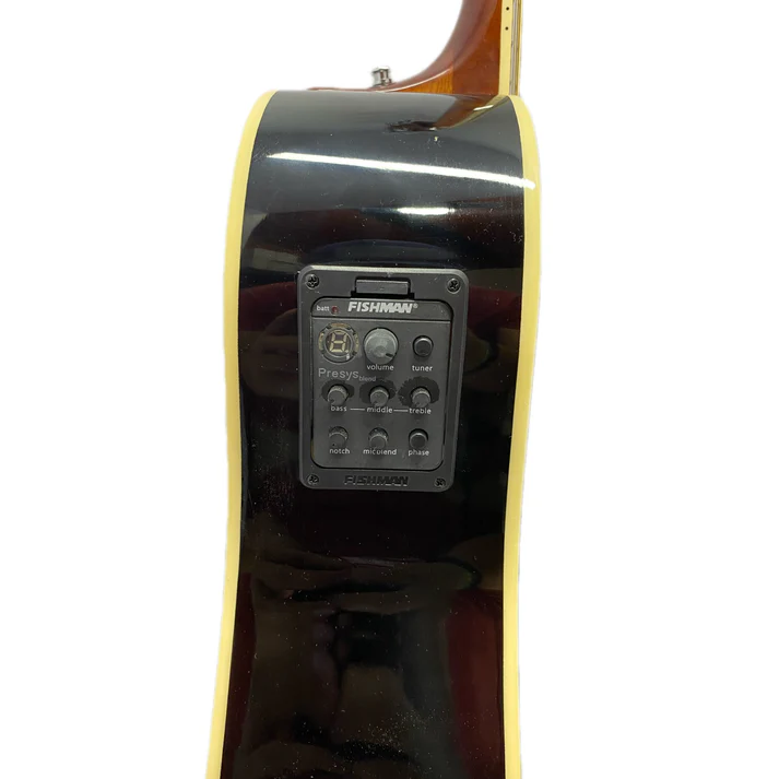 Guitarra Electroacústica Tipo Folk Takamine Ed334c +estuche
