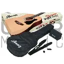 Kit Guitarra Acústica Ibanez V50njp-nt Estuche+afinador
