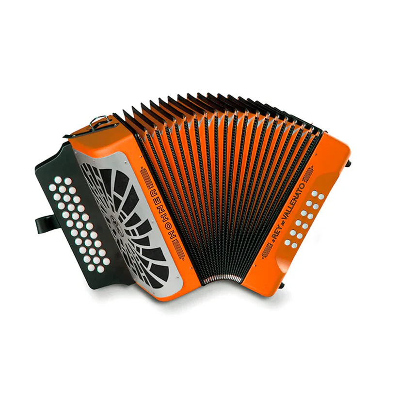 Acordeón Hohner Rey Vallenato 5 Letras
