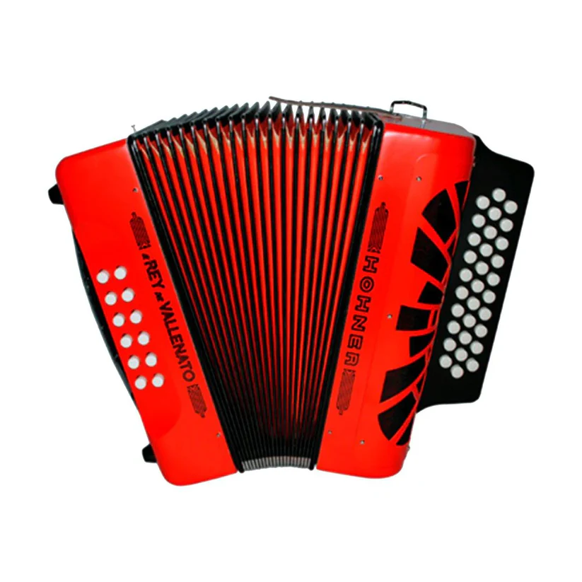 Acordeón Hohner Rey Vallenato 5 Letras
