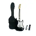Guitarra Electrica Tipo Stratocaster Estuche Cable + Correa
