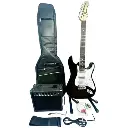 Kit Guitarra Eléctrica Amplificador 15w + Accesorios
