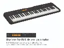 Organeta Casio Ct-s100 5 Octavas + Adaptador + Base + Forro
