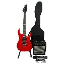 Kit Guitarra Electrica Tipo Ibañez 270 Ampli+ Estuche Correa
