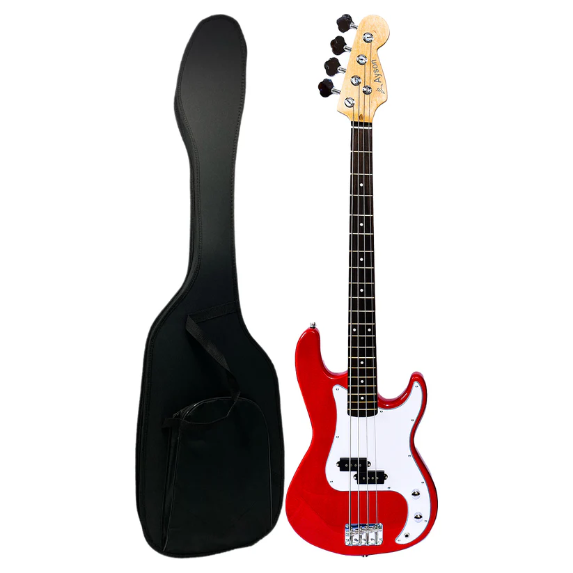 Bajo Eléctrico 4 Cuerdas Ayson + Estuche Semiduro
