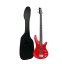 Bajo Eléctrico Ayson 4 Cuerdas + Estuche Semiduro

