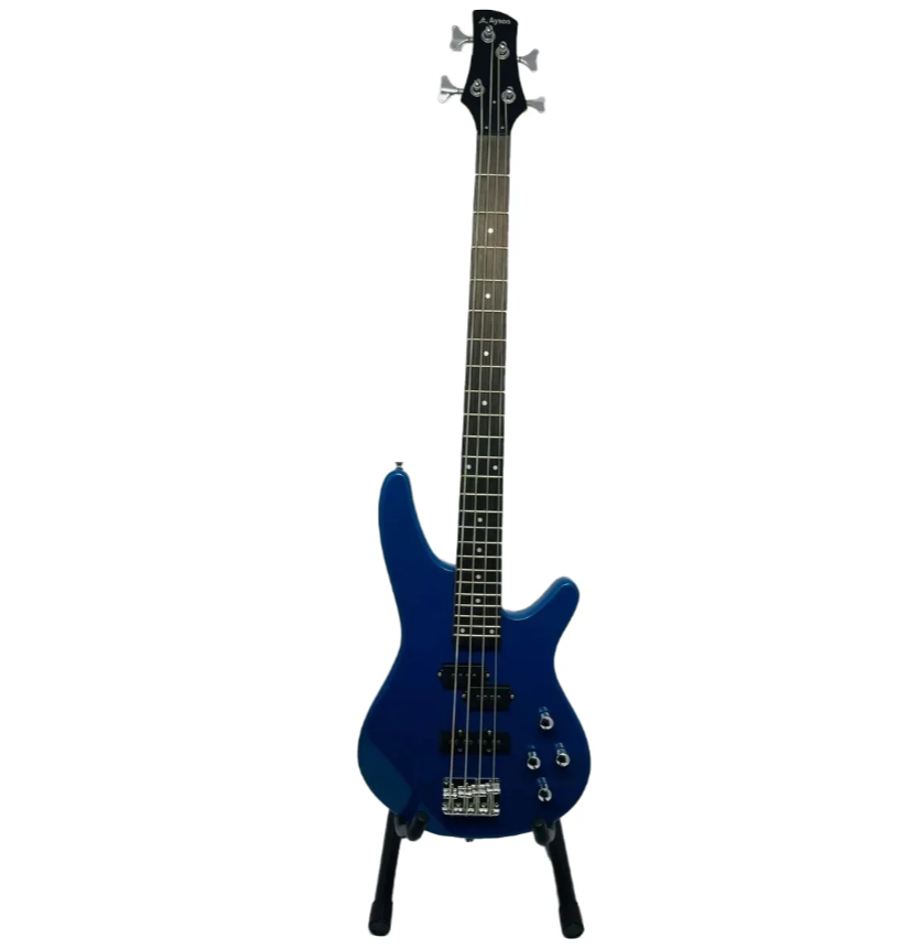 Kit Bajo Eléctrico 4 Cuerdas Amplificador + Estuche + Correa

